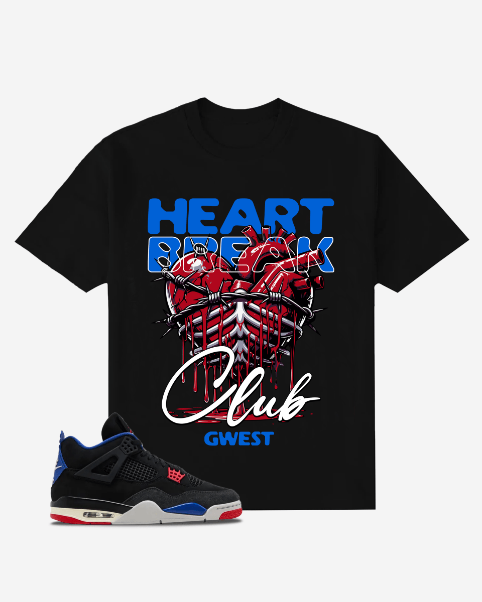 G West Heart Break Club Oversized T-Shirt Mens G West