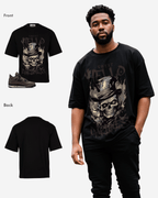 G West Hello Darkness Oversized T-Shirt Mens G West