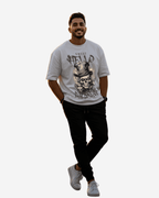 G West Hello Darkness Oversized T-Shirt Mens G West