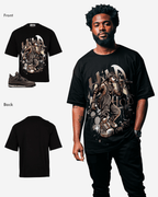 Camiseta de hombre extragrande G West Hip Hop Music