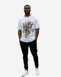 Camiseta de hombre extragrande G West Hip Hop Music