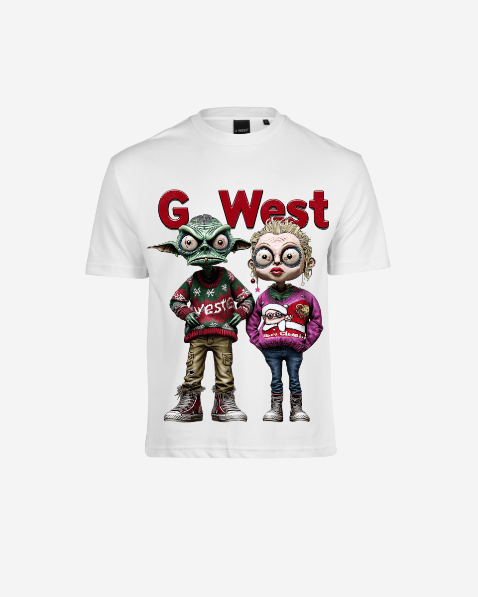 G West Holiday Visitors Oversized T-Shirt Mens G West