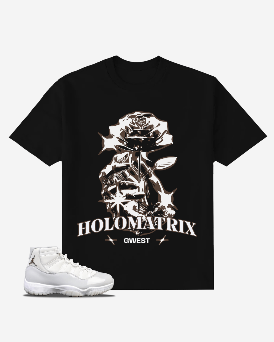 G West Holomatrix Oversized T-Shirt Mens G West
