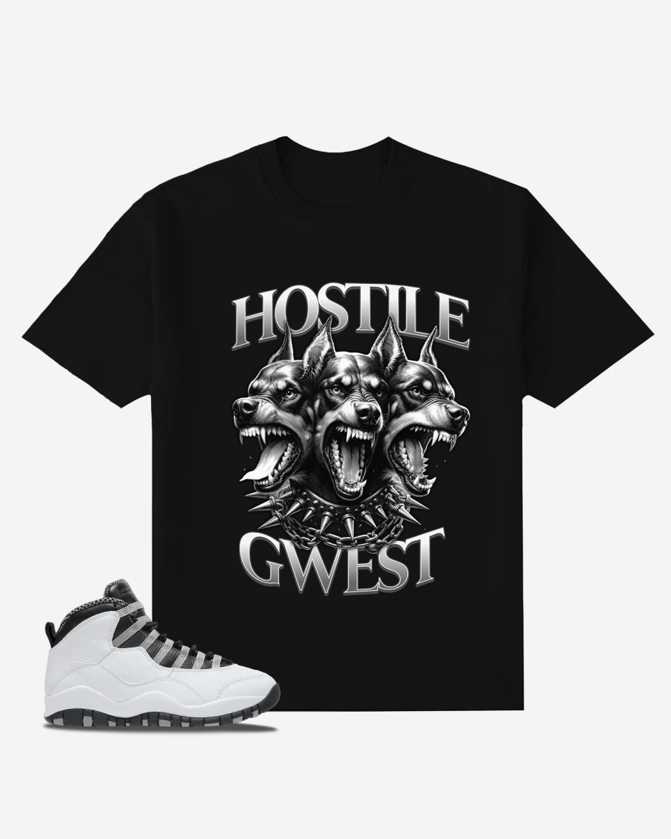 G West Hostile Oversized T-Shirt Mens G West