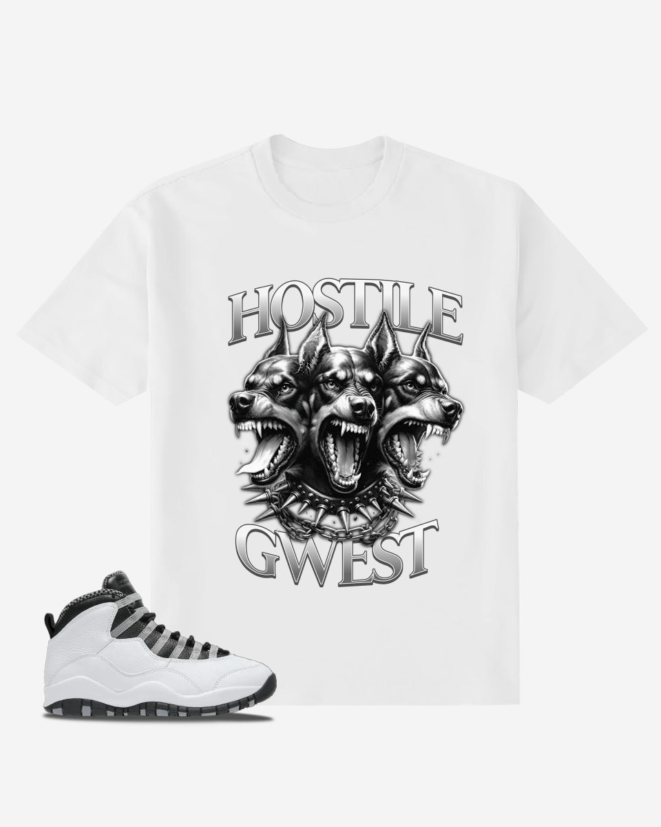 G West Hostile Oversized T-Shirt Mens G West