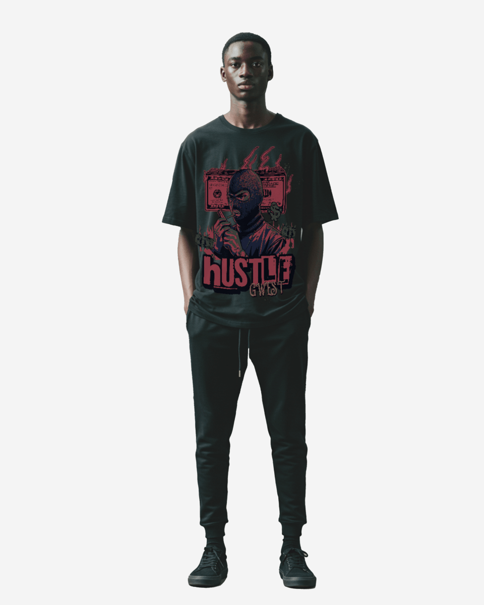 G West Hustle Syndicate Oversized T-Shirt Mens G West