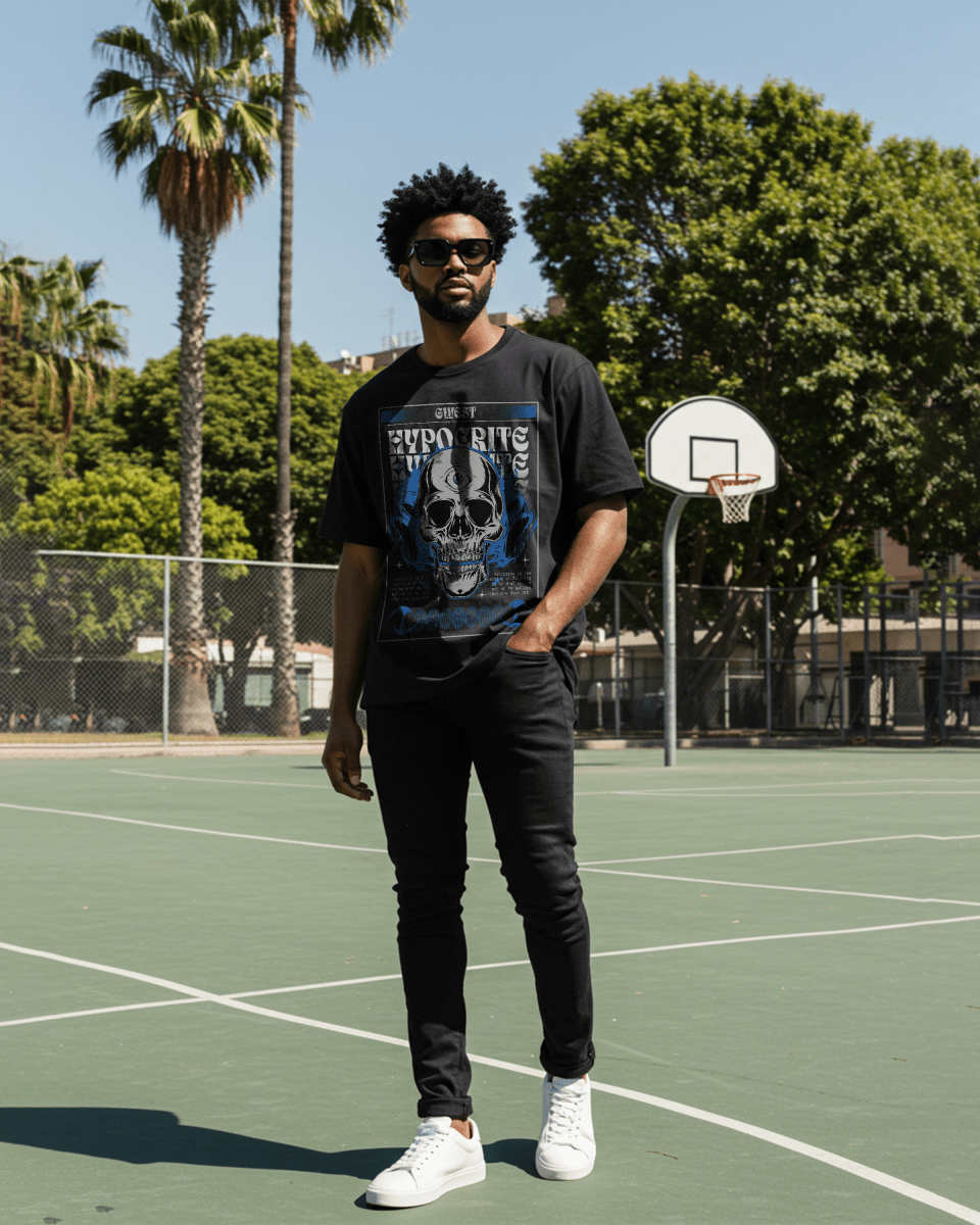 G-West Hypocrite Streetwear Oversized T-Shirt Mens G West