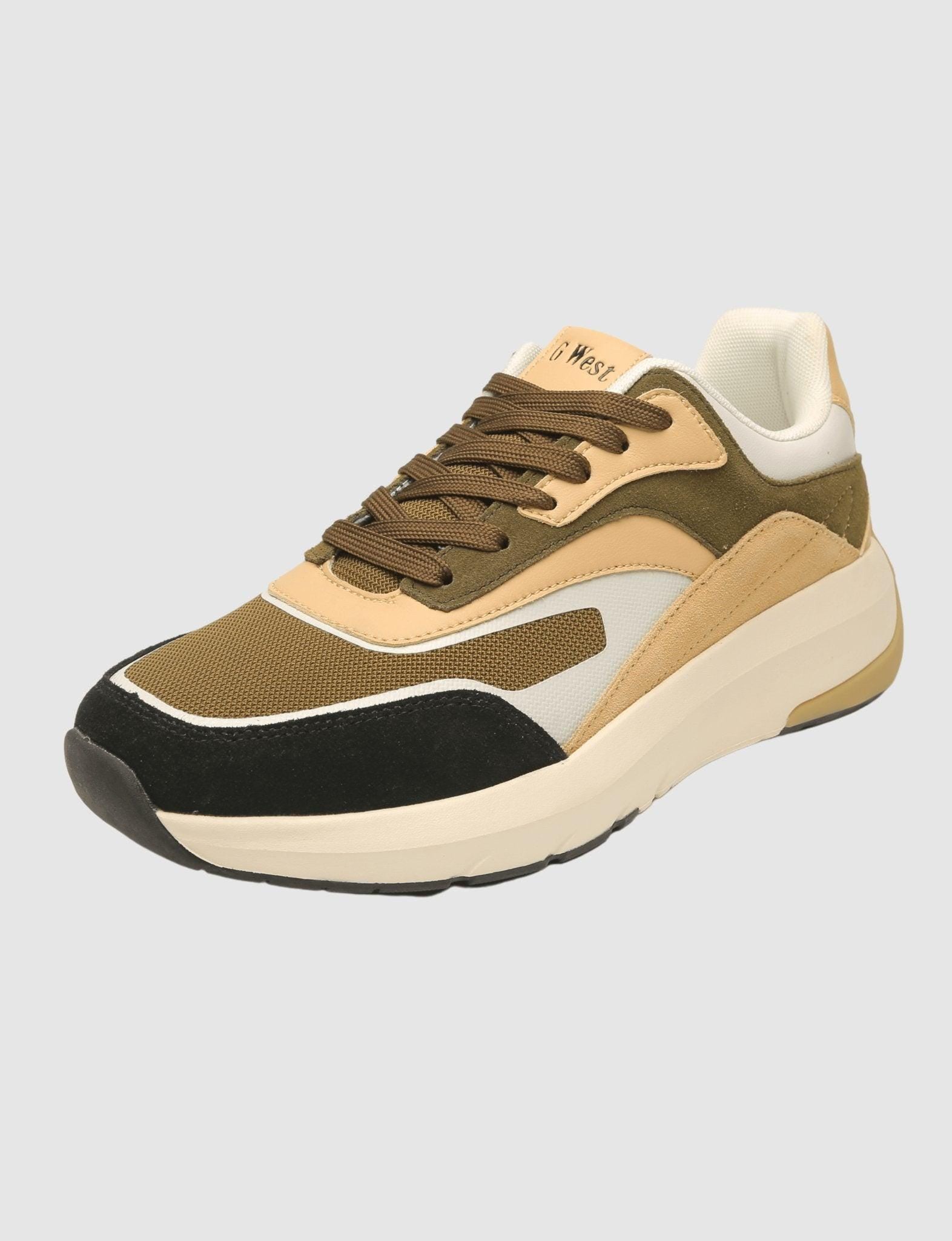 G West Mens Running Shoes - Gwm20003 | Olive G West