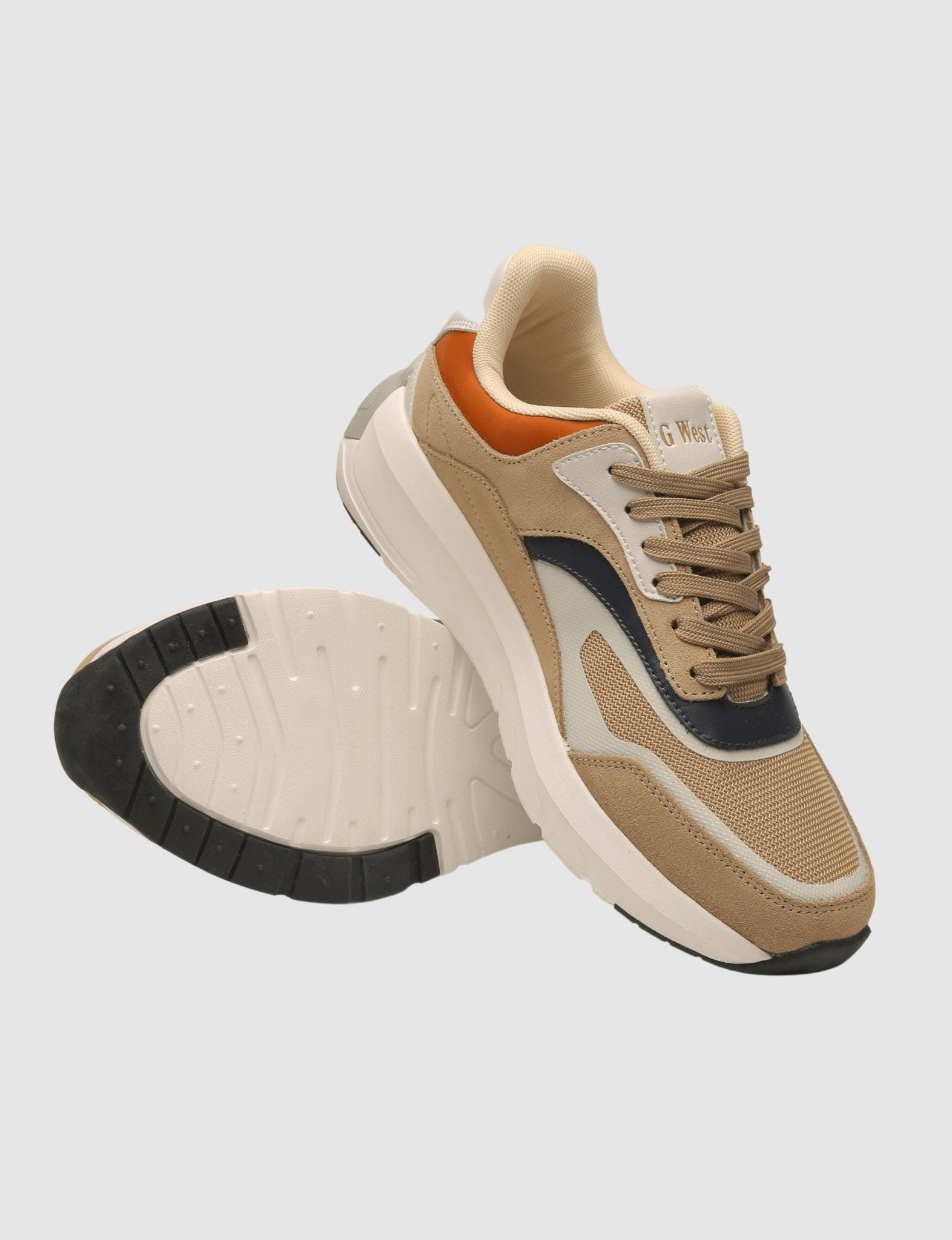 G West Mens Running Shoes - Gwm20003|Sand G West