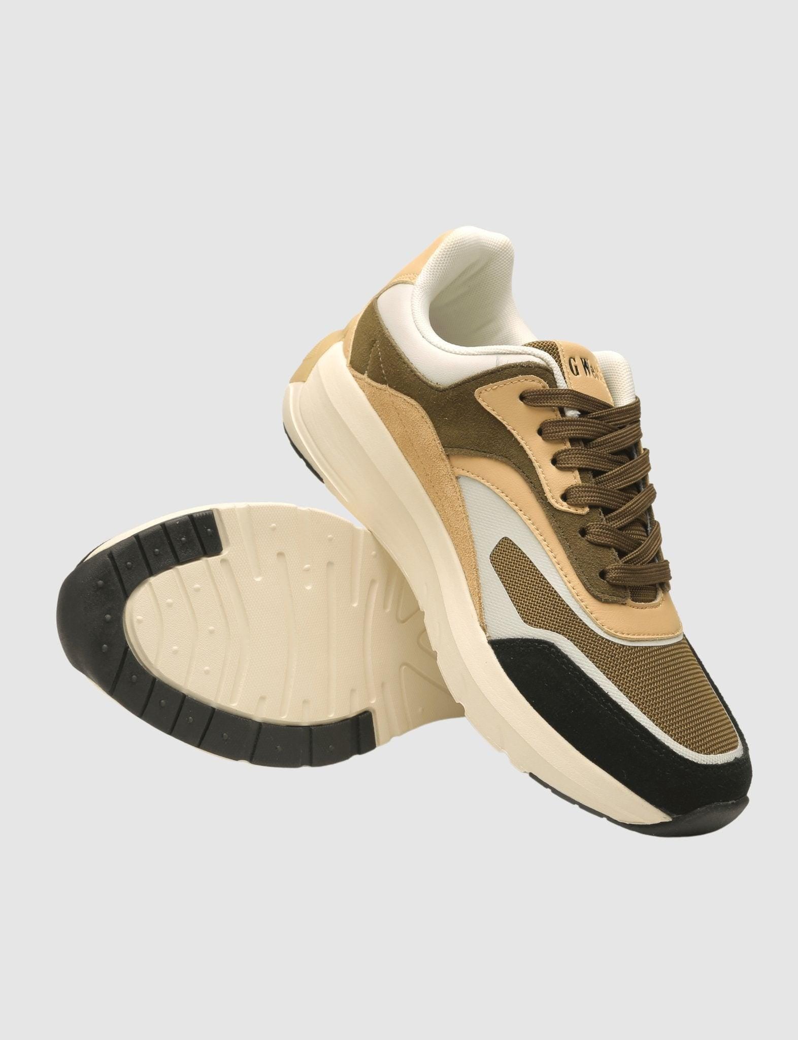 G West Mens Running Shoes - Gwm20003 | Olive G West