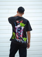 G West Mens Oversize Blueberry Mohito Tee G West