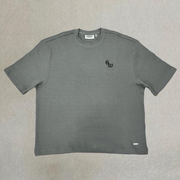 G West Mens Waffle T-Shirt G West
