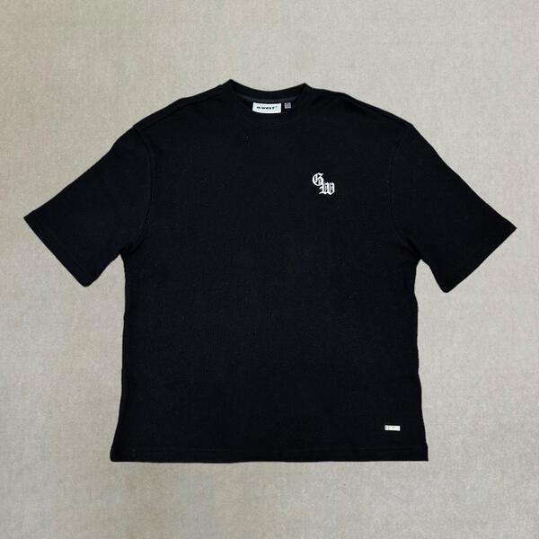 G West Mens Waffle T-Shirt G West