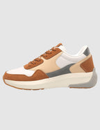 G West Mens Running Shoes - Gwm20004 Brown | White G West
