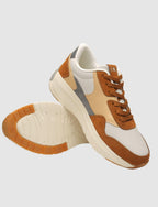 G West Mens Running Shoes - Gwm20004 Brown | White G West