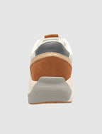 G West Mens Running Shoes - Gwm20004 Brown | White G West