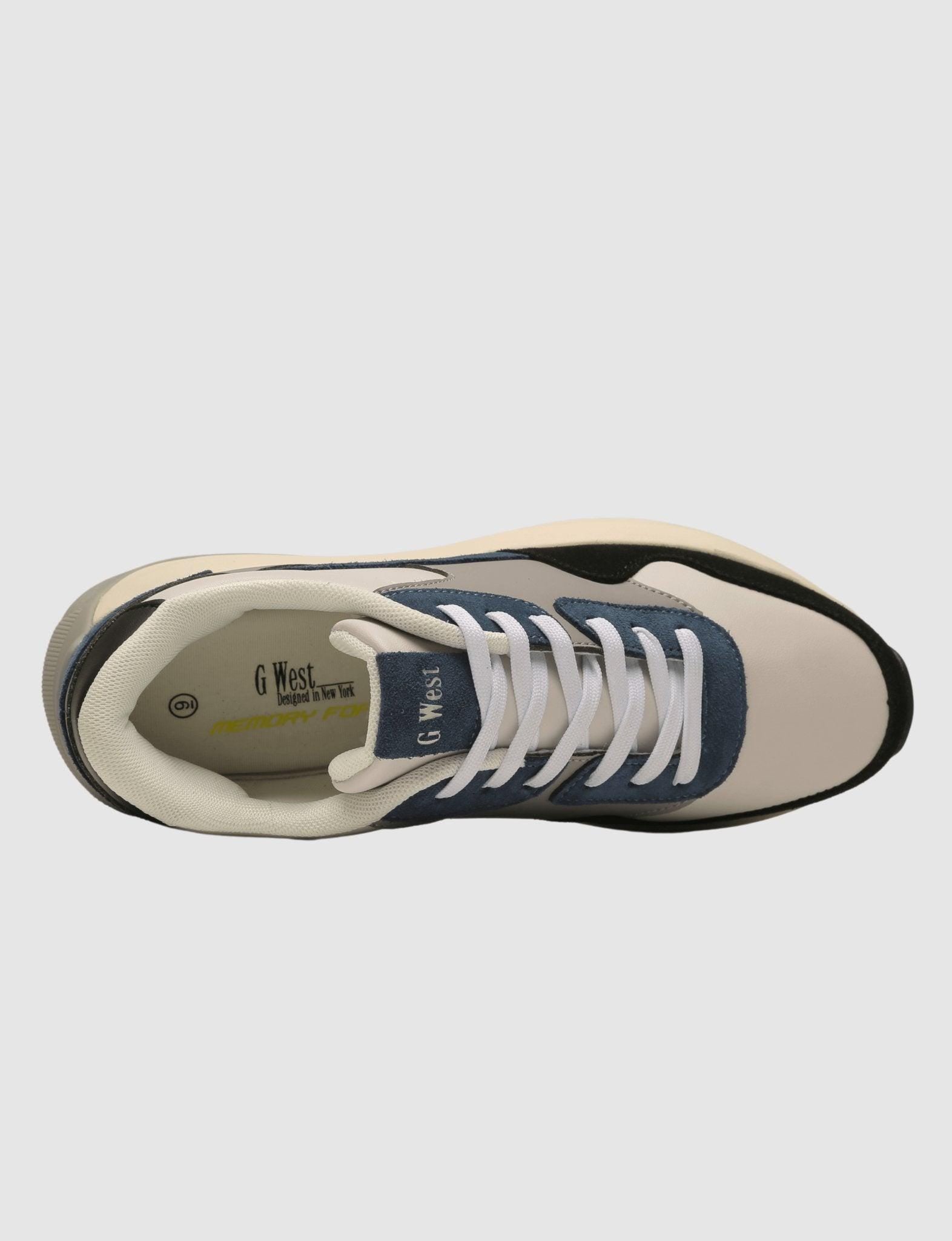 G West Mens Running Shoes - Gwm20004|Black|Gray G West