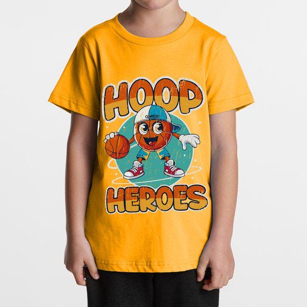 G West Kids Hoop Heroes Tee - Dtpbasty9072 G West