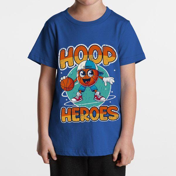 G West Kids Hoop Heroes Tee - Dtpbasty9072 G West