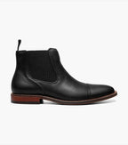 Black - Stacy Adams - Maury Cap Toe Chelsea Boot
