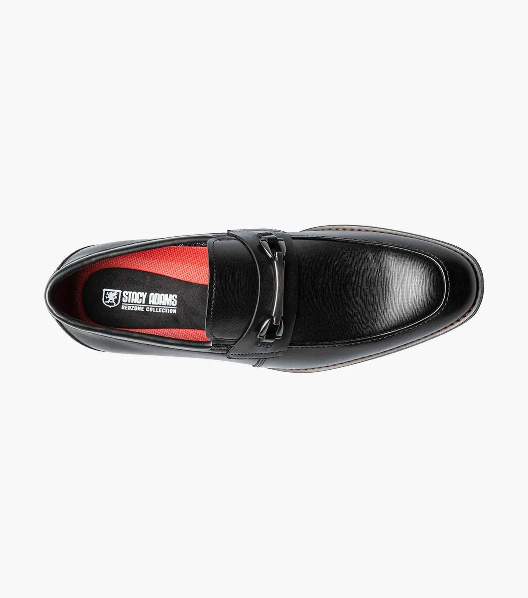 Black - Stacy Adams - Kaylor Moc Toe Bit Slip On