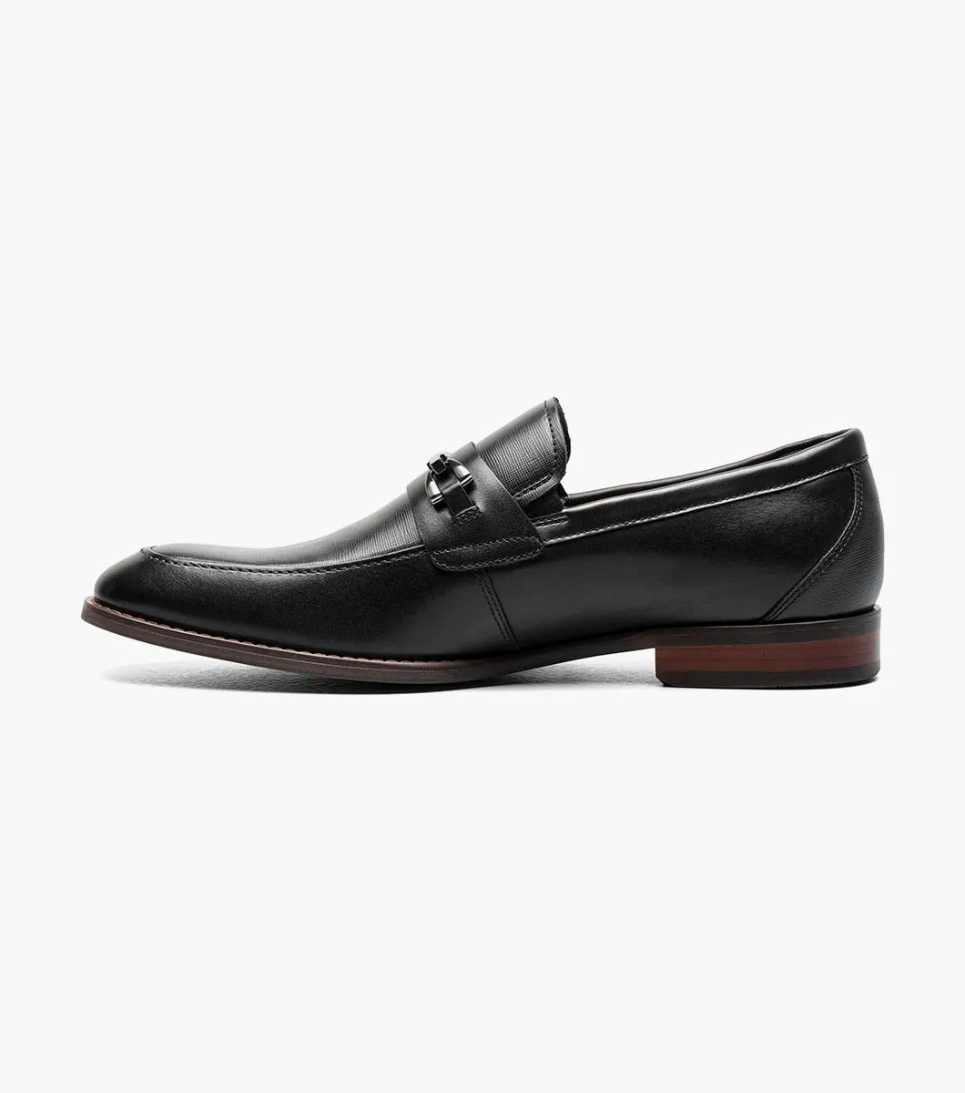 Black - Stacy Adams - Kaylor Moc Toe Bit Slip On