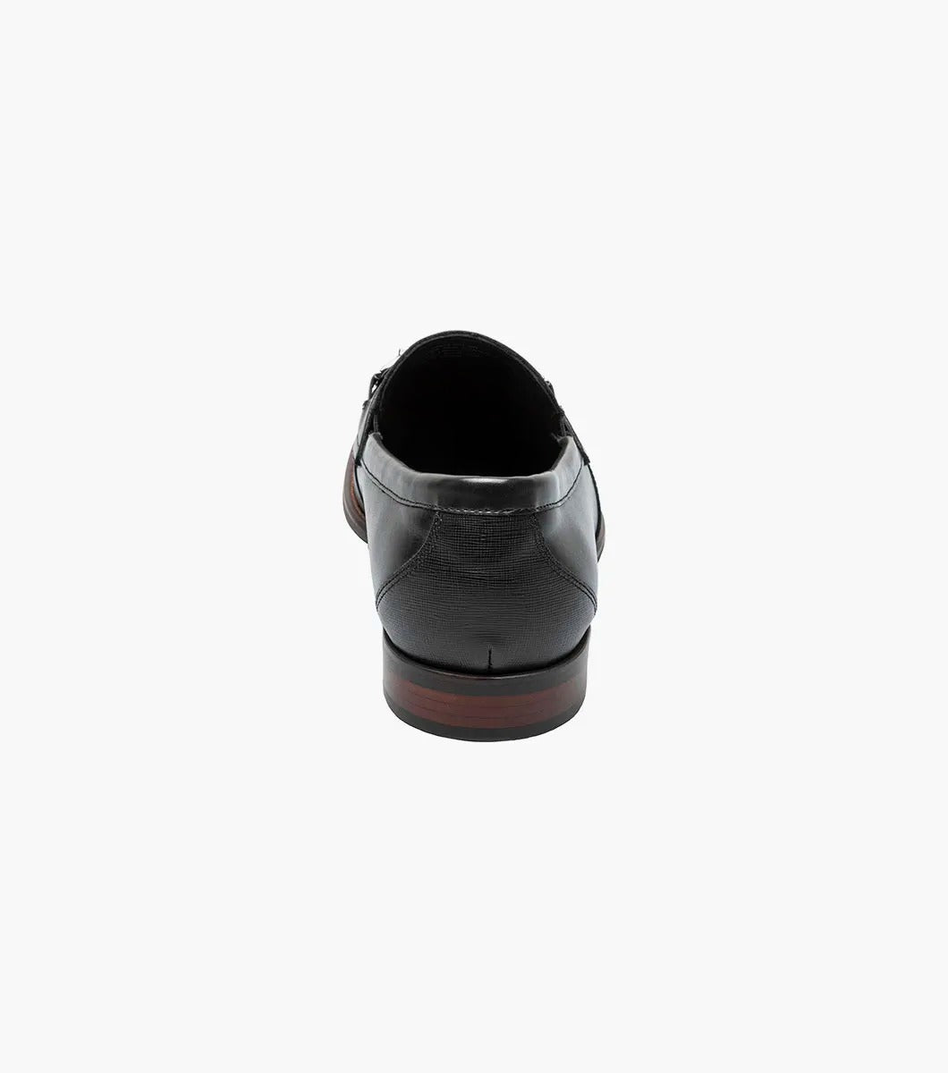 Black - Stacy Adams - Kaylor Moc Toe Bit Slip On