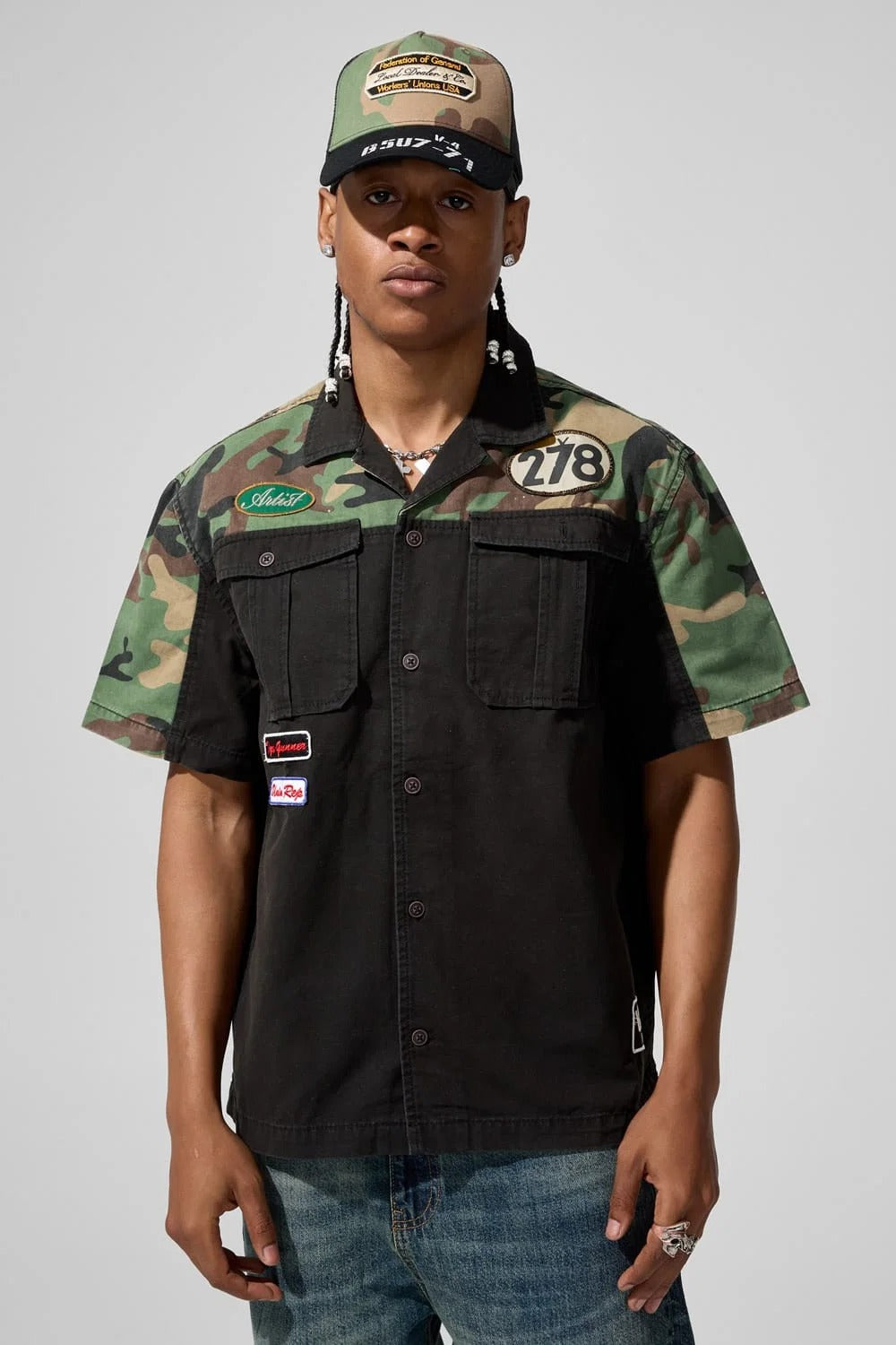 JORDAN CRAIG DEALER SHIRT CAMO