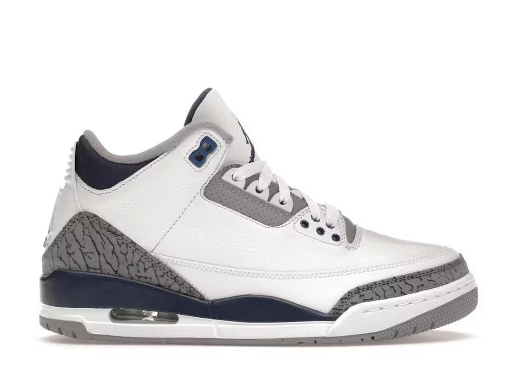 JORDAN RETRO 3 BLANCO MARINO