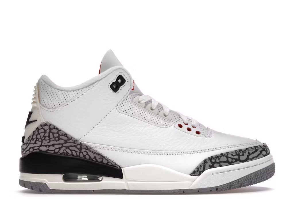JORDAN RETRO 3 CEMENTO BLANCO