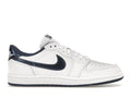 JORDAN 1 LOW WHITE/NAVY