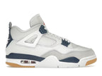 JORDAN RETRO 4 BLANCO MARINO