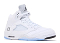 JORDAN RETRO 5 WHITE METALIC JORDAN