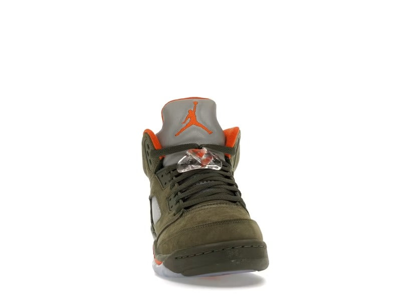 JORDAN RETRO 5 OLIVA/NARANJA SOLAR