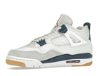 JORDAN RETRO 4 WHITE NAVY