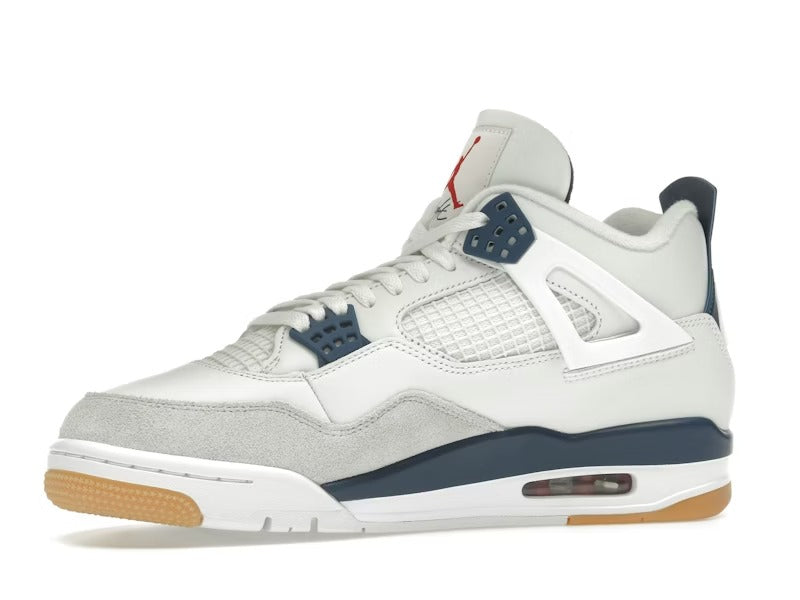 JORDAN RETRO 4 BLANCO MARINO