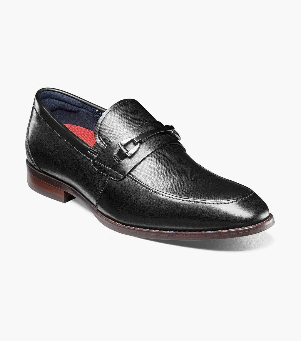 Black - Stacy Adams - Kaylor Moc Toe Bit Slip On