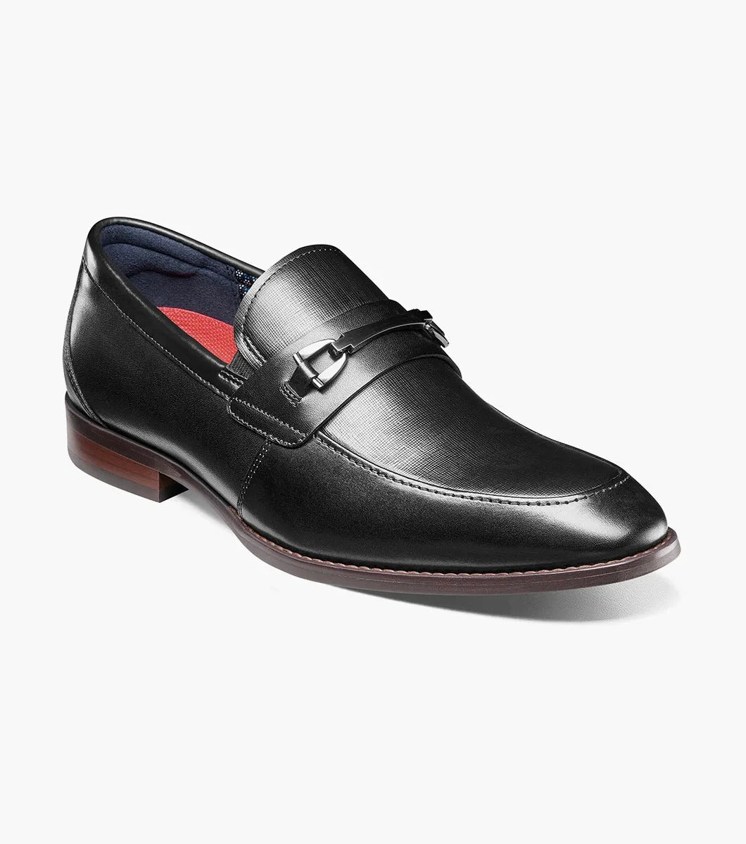 Black - Stacy Adams - Kaylor Moc Toe Bit Slip On