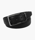 Black - Stacy Adams - Pacer Perf Leather Belt
