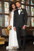 Super 120s Black Tuxedo