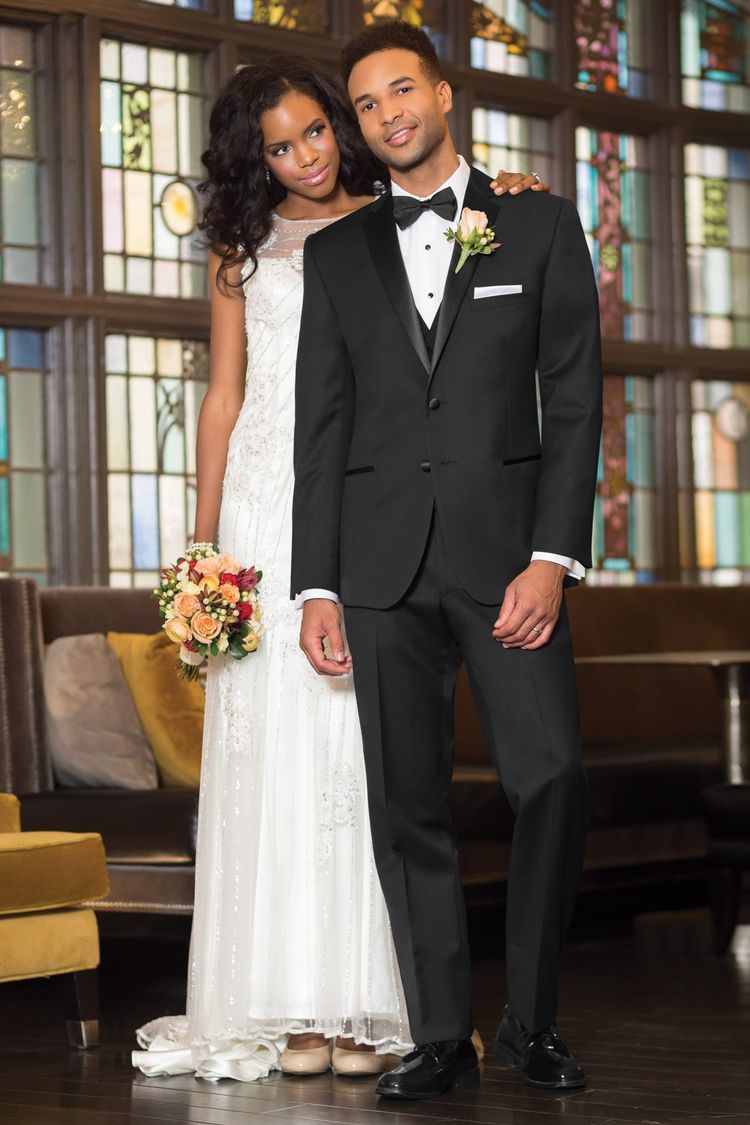 Super 120s Black Tuxedo
