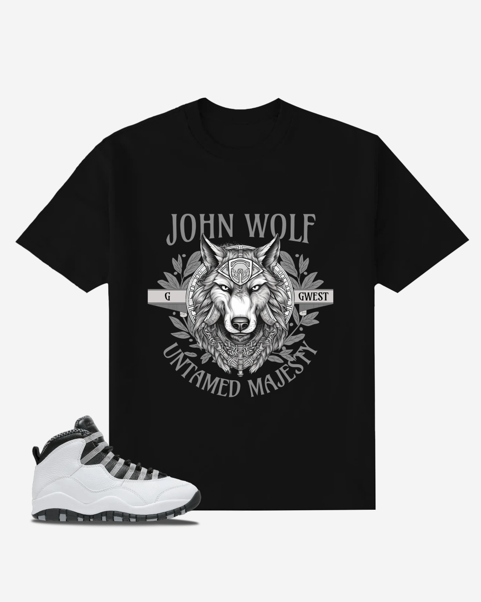 G West John Wolf Oversized T-Shirt Mens G West