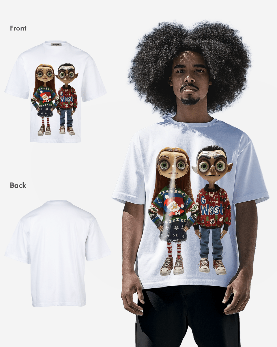 G West Jolly Duo Oversized T-Shirt Mens G West