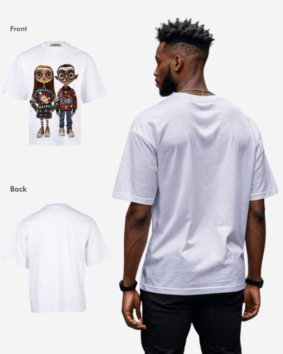 G West Jolly Duo Oversized T-Shirt Mens G West