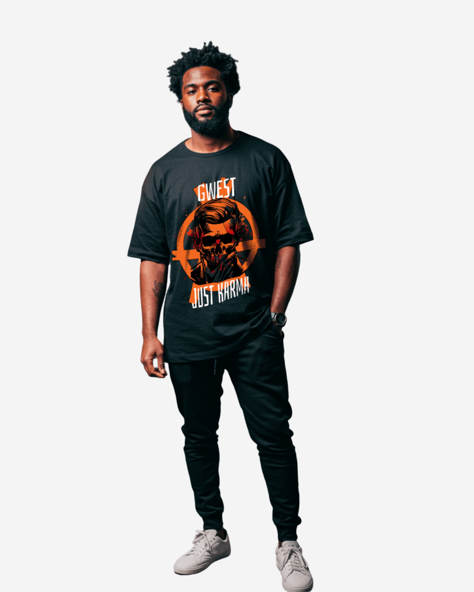 G West Just Karma Oversized T-Shirt Mens G West
