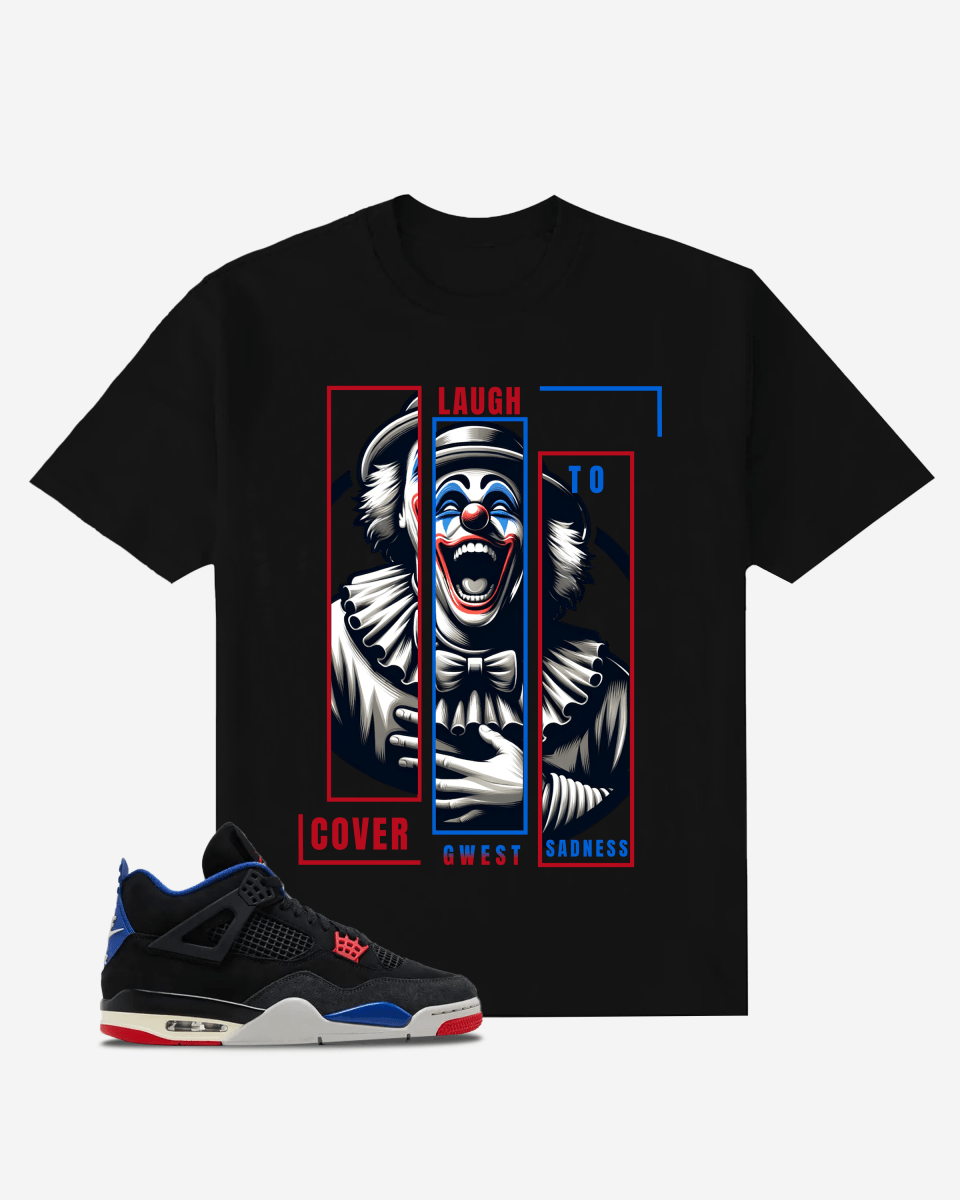 G West Laugh to Cover Sadness Oversized T-Shirt Mens G West