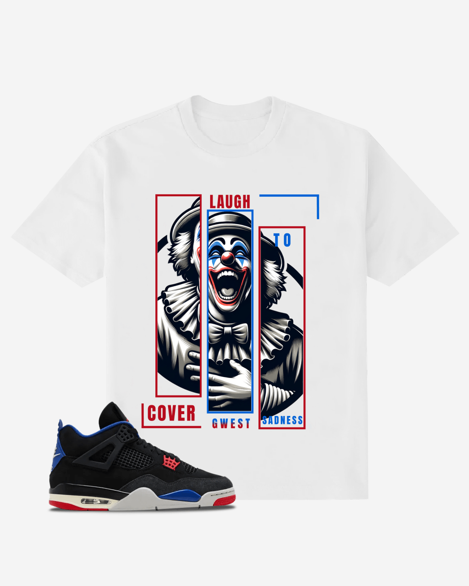 G West Laugh to Cover Sadness Oversized T-Shirt Mens G West