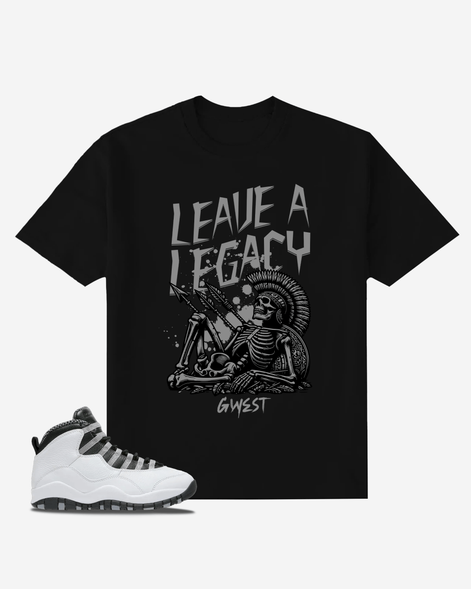 G West Leave a Legacy Oversized T-Shirt Mens G West