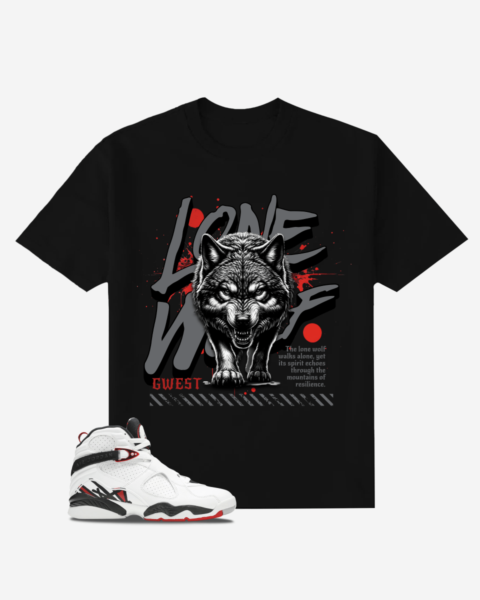 G West Lone Wolf Oversized T-Shirt Mens G West
