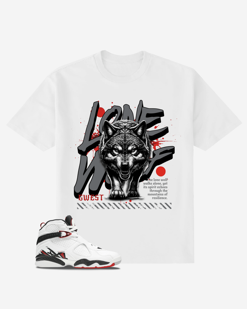 G West Lone Wolf Oversized T-Shirt Mens G West